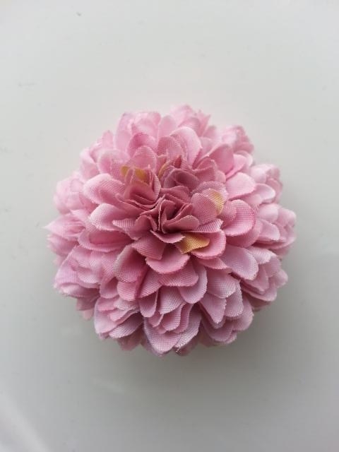 OCTAVE® filles tricotées rose pom pom pom chapeau bobble avec joli détail  de fleurs rondes